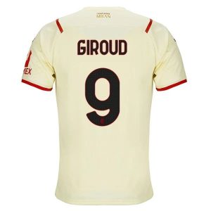 AC Milan Giroud 9 Uit Shirt 2021-2022 – Korte Mouw