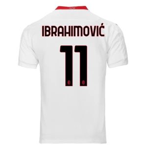 AC Milan Ibrahimović 11 Uit Shirt 2020-2021