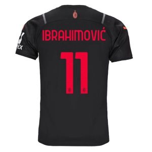 AC Milan Ibrahimović 11 Third Shirt 2021-2022 – Korte Mouw