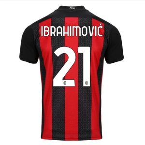 AC Milan Ibrahimović 21 Thuis Shirt 2020-2021