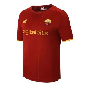 AS Roma Thuis Shirt 2021-2022 – Korte Mouw