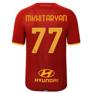 AS Roma Mkhitaryan 77 Thuis Shirt 2021-2022 – Korte Mouw