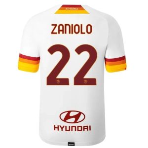 AS Roma Zaniolo 22 Uit Shirt 2021-2022 – Korte Mouw