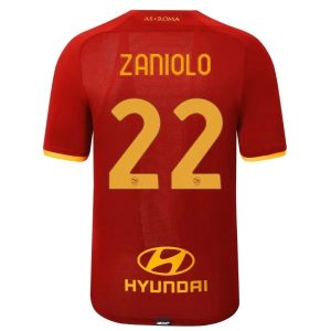 AS Roma Zaniolo 22 Thuis Shirt 2021-2022 – Korte Mouw