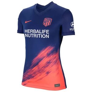 Atlético Madrid Uit Shirt Dames 2021-2022 – Voetbalshirts Kopen