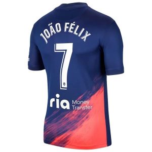 Atlético Madrid João Félix 7 Uit Shirt 2021-2022 – Korte Mouw