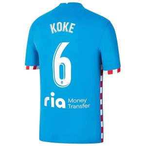 Atlético Madrid Koke 6 Third Shirt 2021-2022 – Korte Mouw