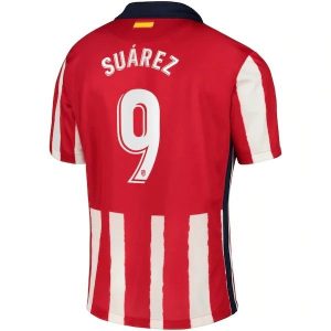 Atlético Madrid Suárez 9 Thuis Shirt 2020-2021