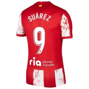 Atlético Madrid Suárez 9 Thuis Shirt 2021-2022 – Korte Mouw