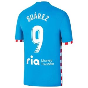 Atlético Madrid Suárez 9 Third Shirt 2021-2022 – Korte Mouw
