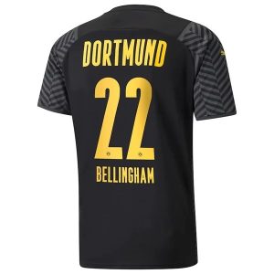 BVB Borussia Dortmund Bellingham 22 Uit Shirt 2021-2022 – Korte Mouw