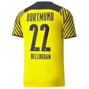 BVB Borussia Dortmund Bellingham 22 Thuis Shirt 2021-2022 – Korte Mouw