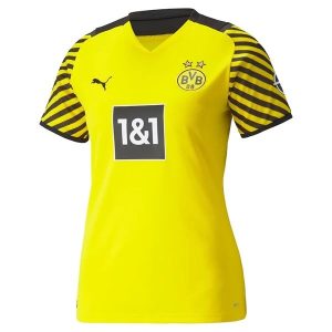 BVB Borussia Dortmund Thuis Shirt Dames 2021-2022 – Voetbalshirts Kopen