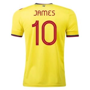 Colombia James 10 Thuis Shirt 2021 – goedkope voetbalshirts