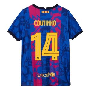 FC Barcelona Coutinho 14 Third Shirt 2021-2022 – Korte Mouw