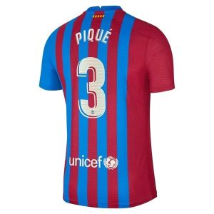FC Barcelona Piqué 3 Thuis Shirt 2021-2022 – Korte Mouw
