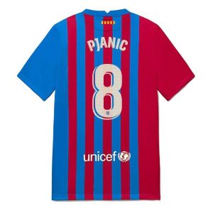 FC Barcelona Pjanić 8 Thuis Shirt 2021-2022 – Korte Mouw