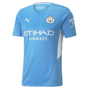 Manchester City Thuis Shirt 2021-2022 – Korte Mouw