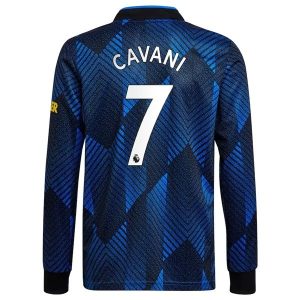 Manchester United Cavani 7 Third Shirt 2021-2022 – Lange Mouw