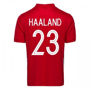 Noorwegen Erling Haaland 23 Thuis Shirt 2020 – goedkope voetbalshirts