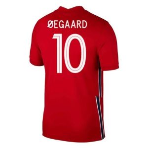 Noorwegen Oegaard 10 Thuis Shirt 2021 – goedkope voetbalshirts