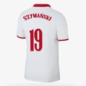 Polen Szymanski 19 Thuis Shirt 2021 – goedkope voetbalshirts