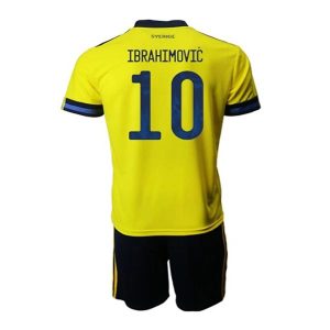 Zweden Ibrahimović 10 Thuis Shirt 2020-2021